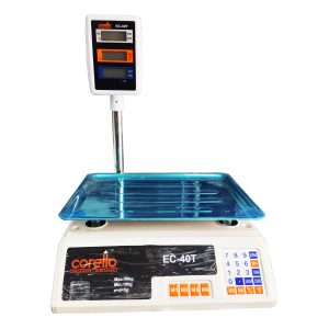 Balanza Digital Recargable 40 kg EC-40T CORETTO