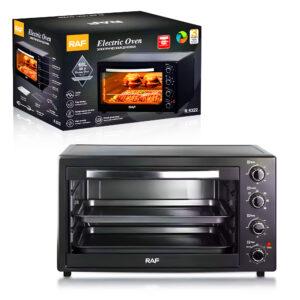 Horno Eléctrico 68 Litros 2200W Negro R.5322 RAF