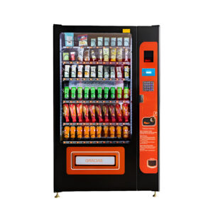 Máquina Expendedora Combinada de Aperitivos y Bebidas con Pantalla
